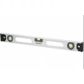 Уровень алюминиевый "Рельс"1000мм,3 глазка Матрикс