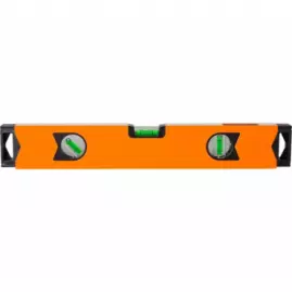 Уровень алюминиевый магнитный,3 глазка (1 зеркальный), 800мм