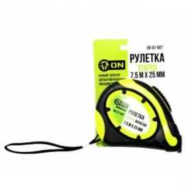 Рулетка STATUS 7,5м х 25мм, автостоп