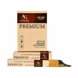 Электроды сварочные AG E-46 PREMIUM d=2,5*350 1 кг Электроды сварочные AG E-46 PREMIUM d=2,5*350 1 кг