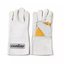 Краги спилковые Grovers H-796, белые Краги спилковые Grovers H-796, белые