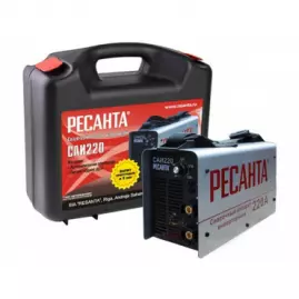 Сварочный аппарат РЕСАНТА САИ-220 в кейсе Сварочный аппарат РЕСАНТА САИ-220 в кейсе