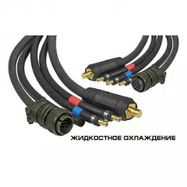 К-т соединительных кабелей для п/а КЕДР AlphaMIG-500S Plus+AlphaWF-3/MultiMIG-5000DP+MultiWF 5м,жидк