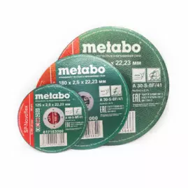Круг отрезной 41 125х1,0х22,23 mm нерж SP Novorapid RU (Metabo) Круг отрезной 41 125х1,0х22,23 mm нерж SP Novorapid RU (Metabo)