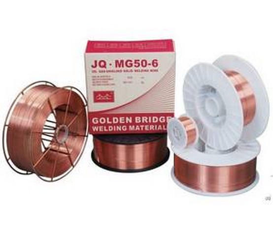 Сварочная проволока JQ.MG50-6 (СВО8Г2С) ф 0,6  5 кг. Золотой мост