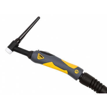 Горелка аргоновая КЕДР TIG-18 PRO (заготовка) 4м (TIG-200P TIG-315BP, 2 pin влк.BP, вст.35-50, 1 кн.