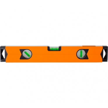 Уровень алюминиевый магнитный,3 глазка (1 зеркальный), 800мм. Фото 1