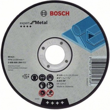 Круг отрезной мет. 230х3,0х22 Bosch