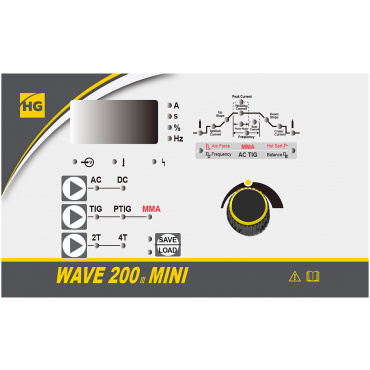 Аппарат аргонодуговой сварки HUGONG WAVE 200 III MINI AC/DC. Фото 5