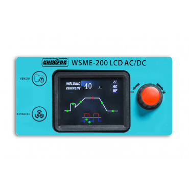 Аргонодуговой сварочный инвертор WSME-200 LCD AC/DC GROVERS. Фото 3