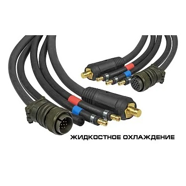 К-т соединительных кабелей для п/а КЕДР AlphaMIG-500S Plus +AlphaWF-1/AlphaWF-2 ;(10 м,жид). Фото 1