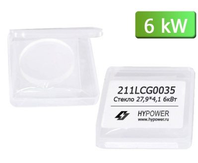 211LCG0037 Стекло защитное 27,9*4,1 6 Кв