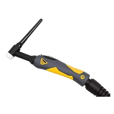 Горелка аргоновая КЕДР TIG-26 PRO  UltraTIG, 2 pin стд., вст.35-50, 1 кн., газ G3/8", головка стд,4м. Фото 2