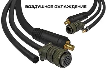 К-т соединительных кабелей для п/а КЕДР AlphaMIG-350S Plus + AlphaWF-3 (5м) сух