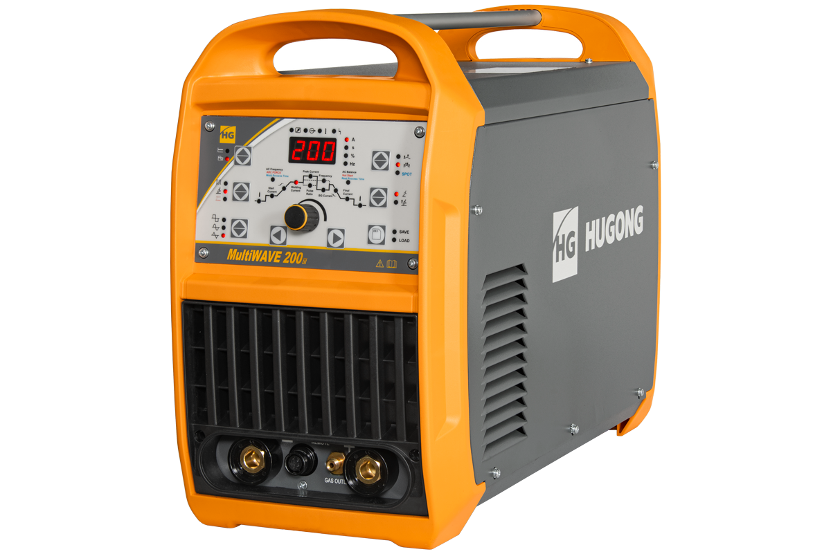 Аппарат аргонодуговой сварки HUGONG MultiWAVE 200 III AC/DC (cold tack, разл типы волны)-