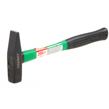 Молоток 0,2кг с фибергл.рукояткой ВОЛАТ. Фото 1