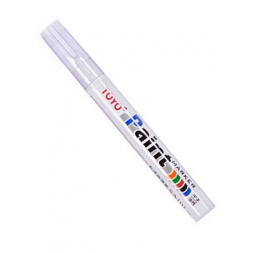 Маркер-краска белый SA101. Фото 1