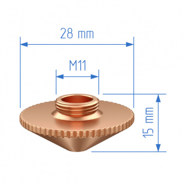 Сопло 1.8 P0591-574-00018. Фото 1